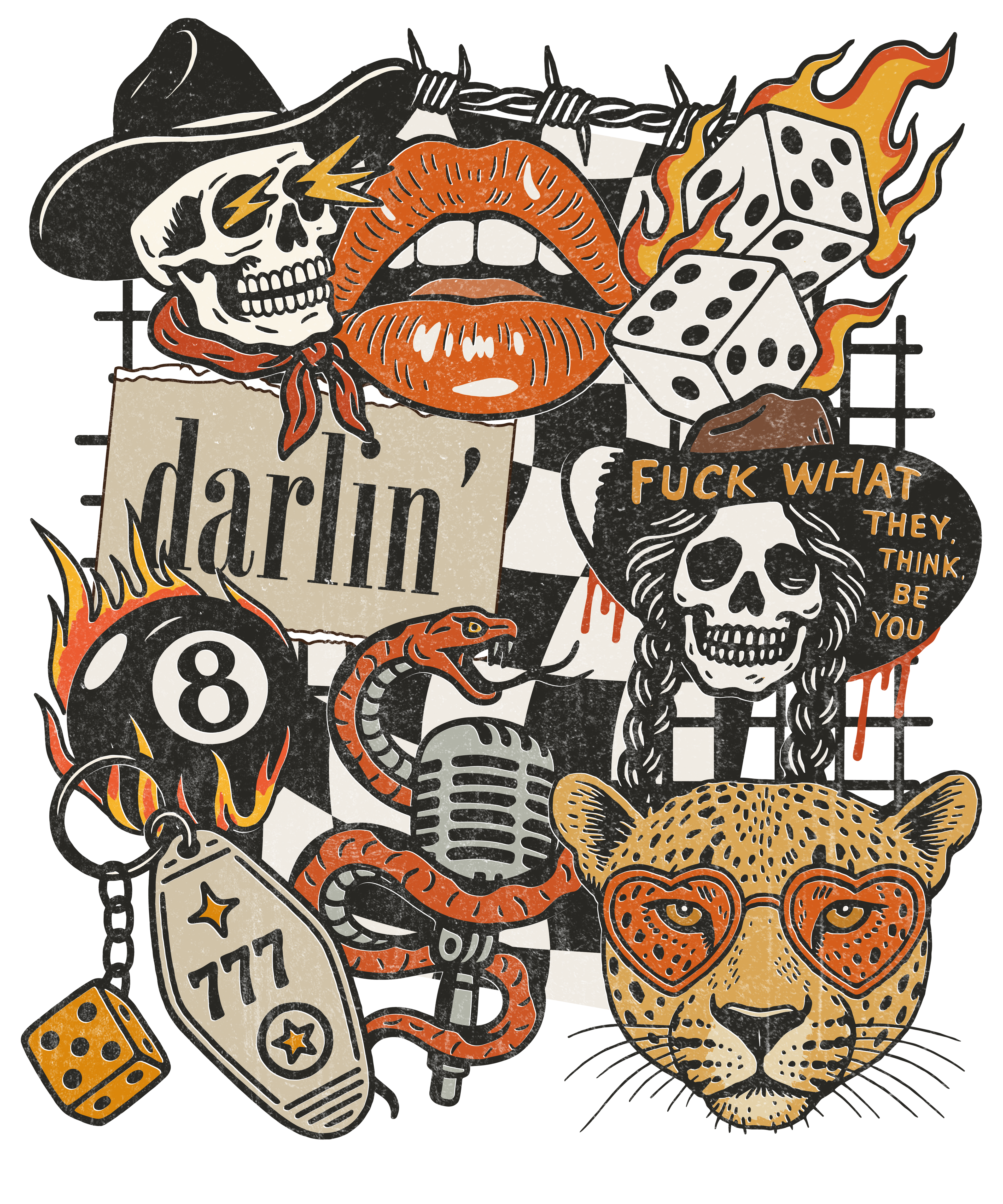 Edgy, Retro, Darlin'